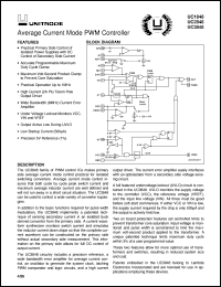 UC3848N datasheet:  AVERAGE CURRENT MODE PWM CONTROLLER UC3848N