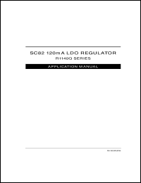 R1140Q271B-TR datasheet: 120mA LDO regulator IC. Output voltage 2.7V. Mask option without auto discharge function at OFF state. Standard taping type TR. R1140Q271B-TR