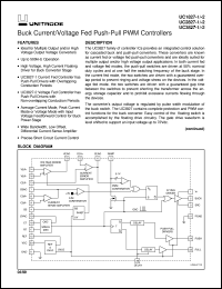 UC3827N-2 datasheet:  BUCK CURRENT/VOLTAGE FED PUSH-PULL PWM CONTROLLERS UC3827N-2