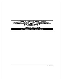 RN5RF18AA-TR datasheet: Low ripple voltage regulator with external transistor. Output voltage 1.8V. Chip enable  active type L. Standard taping type TR RN5RF18AA-TR