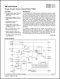 UCC3580D-4 datasheet:  SINGLE-ENDED ACTIVE CLAMP/RESET PWM UCC3580D-4