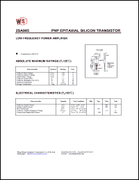 2SA985 datasheet: PNP epitaxial silicon transistor. Low erequency power amplifier. 2SA985