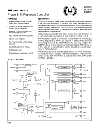 UC3879DWTR datasheet:  PHASE SHIFT RESONANT CONTROLLER UC3879DWTR