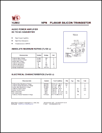 MJ802 datasheet: NPN. Planar silicon transistor. Audio power amplifier DC to DC converter. MJ802