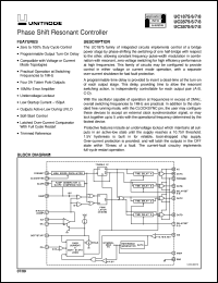 UC3877DWPTR datasheet:  PHASE SHIFT RESONANT CONTROLLER UC3877DWPTR