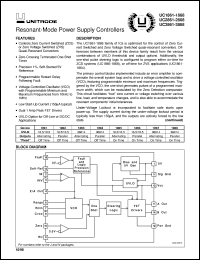 UC3868N datasheet:  RESONANT-MODE POWER SUPPLY CONTROLLERS UC3868N