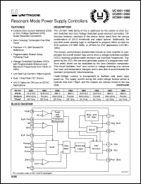 UC3865DWTR datasheet:  RESONANT-MODE POWER SUPPLY CONTROLLERS UC3865DWTR