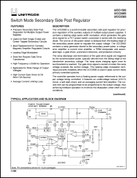 UCC3583D datasheet:  SWITCH MODE SECONDARY SIDE POST REGULATOR UCC3583D