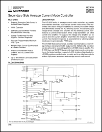 UC3826N datasheet:  SECONDARY SIDE AVERAGE CURRENT MODE CONTROLLER UC3826N