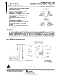 UCC388DP datasheet:  LOW DROPOUT 200MA LINEAR REGULATOR UCC388DP