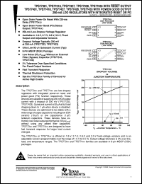 TPS77328DGK datasheet:  250-MA LOW DROPOUT VOLTAGE REGULATOR REGULATED 3.3-V 100-MA ZERO-RIPPLE CHARGE TPS77328DGK