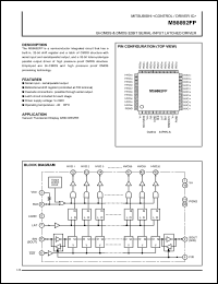 M56692FP datasheet: Bi-CMOS & DMOS 32-bit serial-input latched driver M56692FP