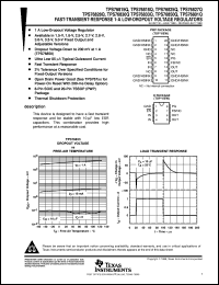 TPS76850QDR datasheet:  MICROPOWER LOW-DROPOUT VOLTAGE REGULATOR TPS76850QDR