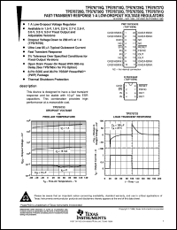 TPS76750QD datasheet:  FAST-TRANSIENT-RESPONSE 1-A LOW DROPOUT VOLTAGE REGULATOR TPS76750QD