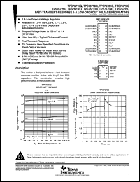 TPS76733QPWPR datasheet:  FAST-TRANSIENT-RESPONSE 1-A LOW DROPOUT VOLTAGE REGULATOR TPS76733QPWPR