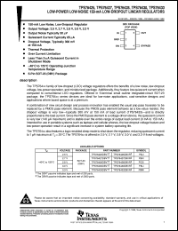 TPS76430DBVT datasheet:  LOW-POWER 150-MA LOW-NOISE LOW-DROPOUT LINEAR REGULATOR TPS76430DBVT