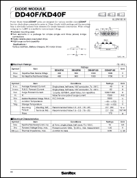 KD40F80 datasheet: 800V diode module KD40F80