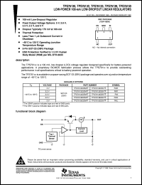 TPS76133DBVR datasheet:  LOW-POWER 100-MA LOW-DROPOUT LINEAR REGULATOR TPS76133DBVR