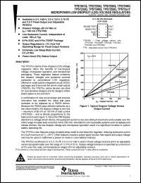 TPS7250QD datasheet:  MICROPOWER VERY LOW DROPOUT PMOS VOLTAGE REGULATOR TPS7250QD