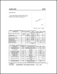 UTCXL1225 datasheet: 400V Description UTCXL1225