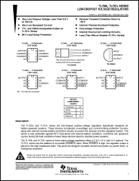 TL751L12MJGB datasheet:  LOW DROPOUT PNP, LOW CURRENT VOLTAGE REGULATOR WITH SHUTDOWN TL751L12MJGB