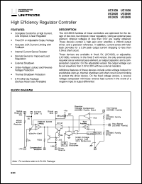 UC3835N datasheet:  HIGH EFFICIENCY REGULATOR CONTROLLER UC3835N
