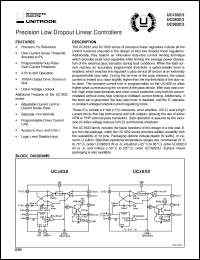 5962-9326501MCA datasheet:  PRECISION LOW DROPOUT LINEAR CONTROLLERS 5962-9326501MCA