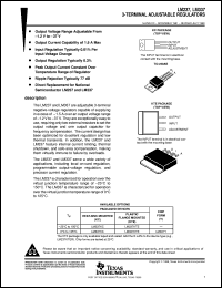 LM337KTER datasheet:  3-TERMINAL ADJUSTABLE REGULATOR LM337KTER