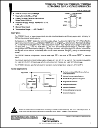 TPS3801I50DCKR datasheet:  PROCESSOR SUPERVISORY CIRCUITS TPS3801I50DCKR