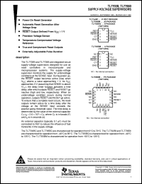 TL7705BCP datasheet:  SINGLE SUPPLY VOLTAGE SUPERVISOR ROR 5V SYSTEMS WITH PROGRAMMABLE TIME DELAY TL7705BCP
