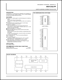 M54128L datasheet: Earth leakage current detector M54128L