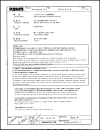 BA6664FM datasheet: 3-phase motor driver for CD-ROM BA6664FM