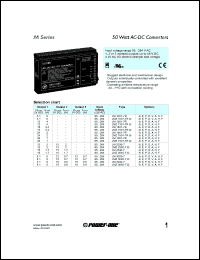 LMZ1301-7R datasheet: 50 Watt, input voltage range:85-264V output voltage 12V (4A) AC/DC converter LMZ1301-7R