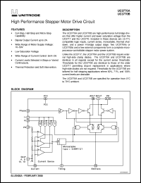 UC3770AQTR datasheet:  HIGH PERFORMANCE STEPPER MOTOR DRIVE CIRCUIT UC3770AQTR