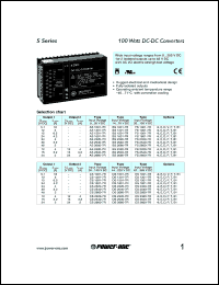 BS1001-7R datasheet: 100W,input voltage range:14-70V, output voltage 5.1V (16A)  AC/DC converter BS1001-7R