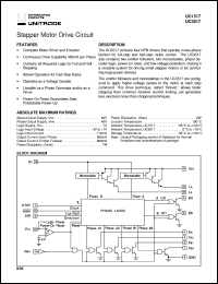 UC3517N datasheet:  STEPPER MOTOR DRIVE CIRCUIT UC3517N