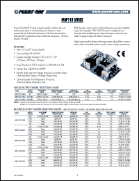 MAP110-1024 datasheet: Input voltage range:85-264V, output voltage 24/28V,(3.8/3.2A)   power supplier MAP110-1024