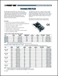 PFC250-4000 datasheet: Input voltage: 85-264V, multiple output voltage,  power factor correction PFC250-4000