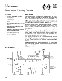 UC1635J883B datasheet:  PHASE LOCKED FREQUENCY CONTROLLER UC1635J883B