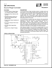 UCC2750DW datasheet:  SOURCE RINGER CONTROLLER UCC2750DW