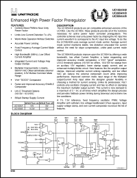 UC3854BDWTR datasheet:  ENHANCED HIGH POWER FACTOR PREREGULATOR UC3854BDWTR