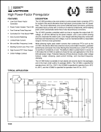 UC3852DTR datasheet:  HIGH POWER-FACTOR PREREGULATOR UC3852DTR