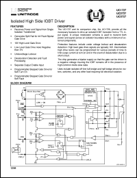 UC3727N datasheet:  ISOLATED HIGH SIDE IGBT DRIVER UC3727N