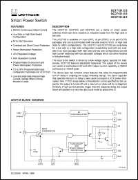 UC37133D datasheet:  SMART POWER SWITCH UC37133D