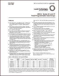 OR3C55-5PS208 datasheet: ORCA feild-programmable gate array. Voltage 5.0 V. OR3C55-5PS208