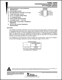 TPS2837DR datasheet:  SYNCHRONOUS-BUCK MOSFET DRIVERS WITH DEADTIME CONTROL TPS2837DR