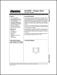 EL6204CW datasheet: Laser driver oscillator EL6204CW