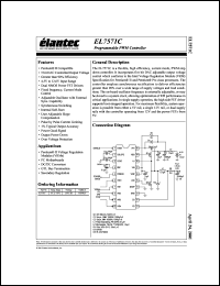 EL7571C datasheet: Programmable PWM controller EL7571C