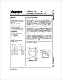 EL5410CS-T13 datasheet: 30 MHz rail-to-rail input-output Op Amp EL5410CS-T13