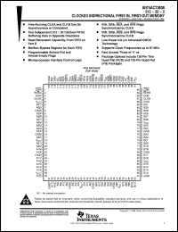 SN74ACT3638-15PQ datasheet:  512 X 32 X 2 BIDIRECTIONAL SYNCHRONOUS FIFO MEMORY SN74ACT3638-15PQ